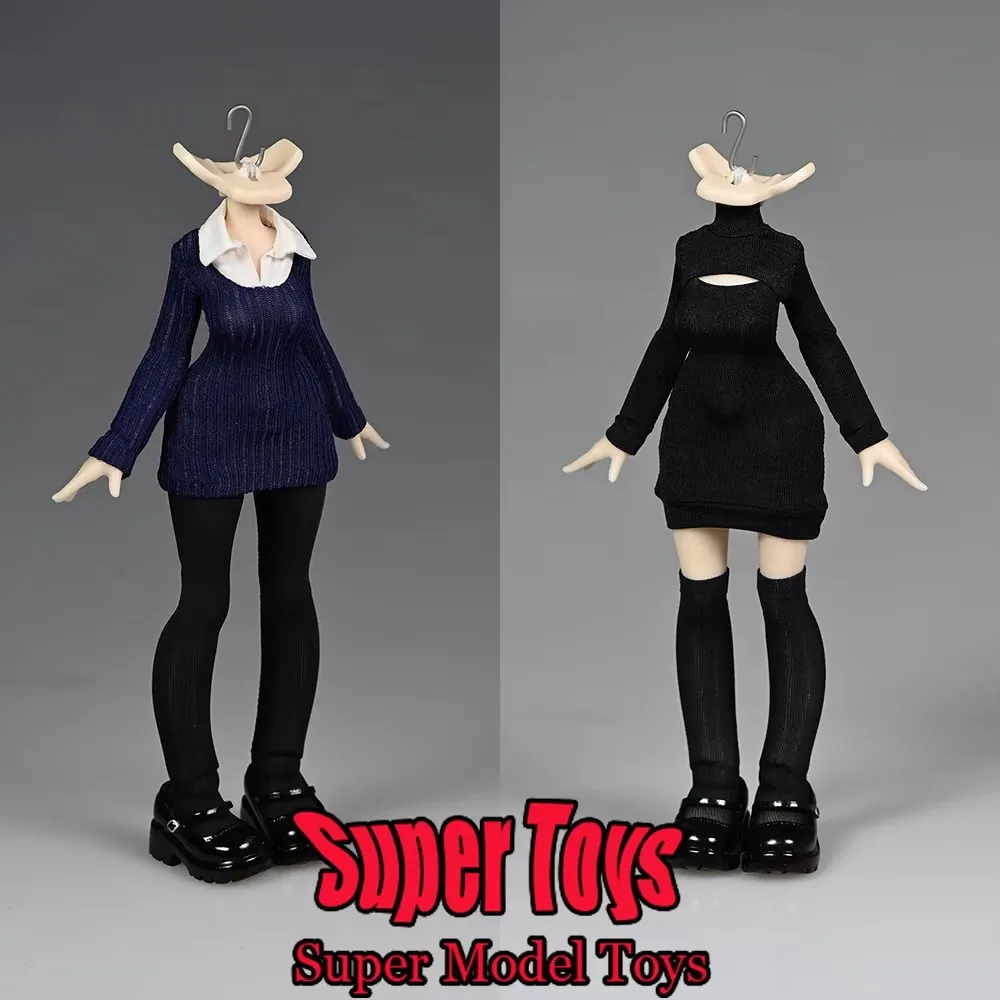 В наличии 1/12 весы, женская одежда солдата, модная вязаная тонкая рубашка, топ, колготки, обувь, подходит для 6-дюймовой экшн-фигурки, модель куклы
В наличии 1/12 весы, женская одежда солдата, модная вязаная тонкая рубашка, топ, колготки, обувь, подходит для 6-дюймовой экшн-фигурки, модель куклы