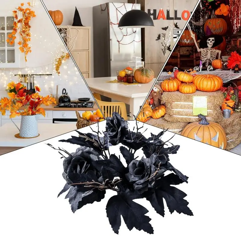 Candle Rings Floral Halloween Candle Wreath 3 Inches Halloween Artificial Rose Candle Rings Wreaths Decor For Holiday Parties
Candle Rings Floral Halloween Candle Wreath 3 Inches Halloween Artificial Rose Candle Rings Wreaths Decor For Holiday Parties