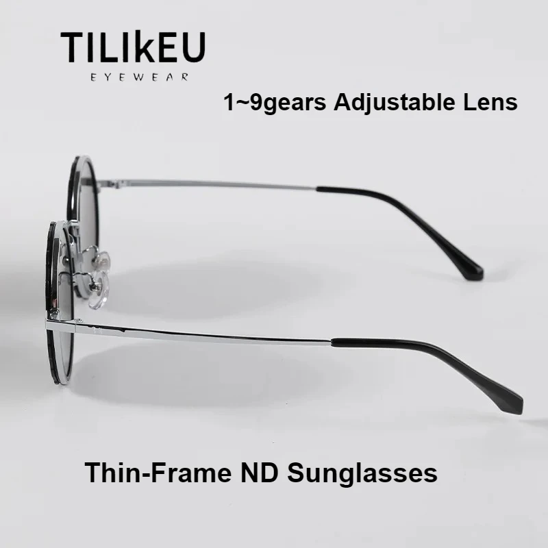 Thin Frame ND9 Adjustable Polarized Sunglasses Outdoor Driving Fishing Filter Glasses UV400 Unisex Fashion Sunglasses Oculos
Thin Frame ND9 Adjustable Polarized Sunglasses Outdoor Driving Fishing Filter Glasses UV400 Unisex Fashion Sunglasses Oculos