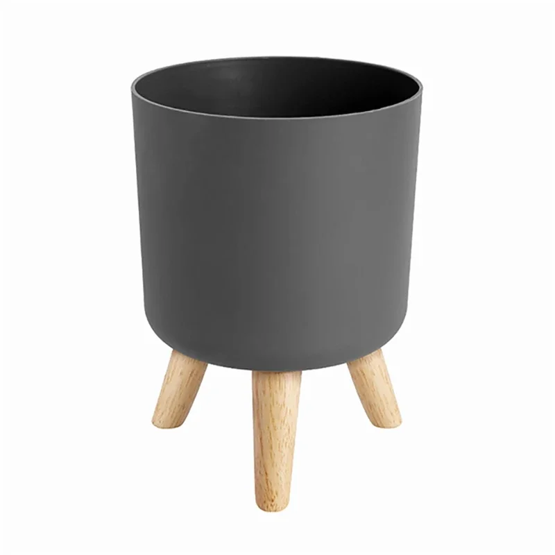 Modern Plant Pots with Wooden Legs Holder Bedroom Living Room Floor Standing Potted Flower Pot Home Garden Planters -A
Modern Plant Pots with Wooden Legs Holder Bedroom Living Room Floor Standing Potted Flower Pot Home Garden Planters -A