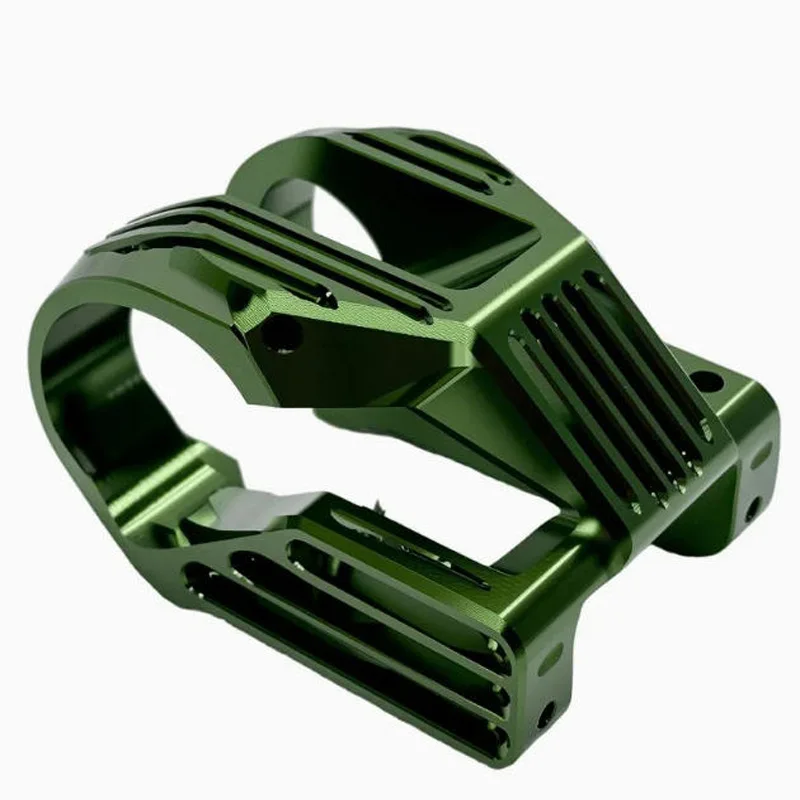 Custom CNC Machined Green Anodized Aluminum Lightweight Hollow Bracket High Precision CNC Milling Aluminum Parts
Custom CNC Machined Green Anodized Aluminum Lightweight Hollow Bracket High Precision CNC Milling Aluminum Parts