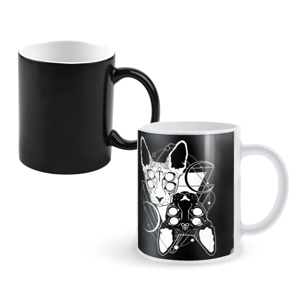 Twin sphynxCoffee Mugs And Mug Creative Color Change Tea Cup Ceramic Milk Cups Novelty Gifts
Twin sphynxCoffee Mugs And Mug Creative Color Change Tea Cup Ceramic Milk Cups Novelty Gifts