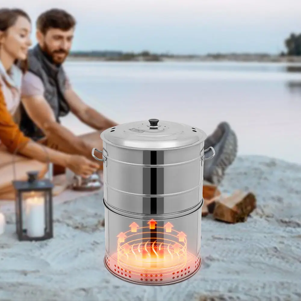 Stainless Steel Barbecue Grill Charcoal Grill with 50* Skewers for Camping & BBQ
Stainless Steel Barbecue Grill Charcoal Grill with 50* Skewers for Camping & BBQ