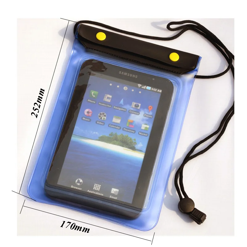 1x Universal 7/8'' Tablet Waterproof Bag Protector Pouch Case For Mini 7.9''/M8 /Tab A 8.0 Resistant Water Cover 
1x Universal 7/8'' Tablet Waterproof Bag Protector Pouch Case For Mini 7.9''/M8 /Tab A 8.0 Resistant Water Cover