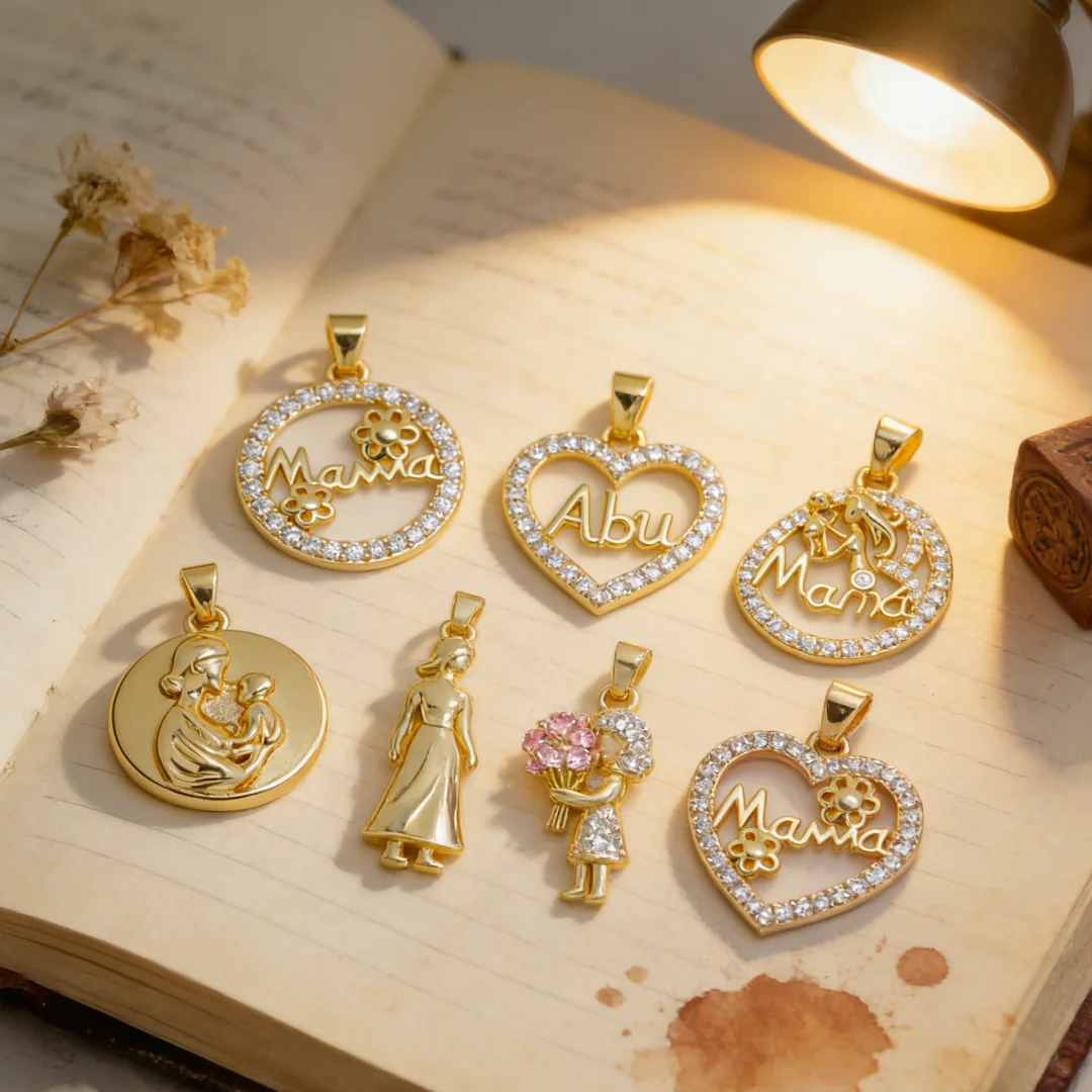 Набор из 3 подвесок: позолоченные, с цирконами, в форме сердца и круга, полые шармы для самостоятельного изготовления украшений (ожерелья, браслеты), подарок на День матери
Набор из 3 подвесок: позолоченные, с цирконами, в форме сердца и круга, полые шармы для самостоятельного изготовления украшений (ожерелья, браслеты), подарок на День матери