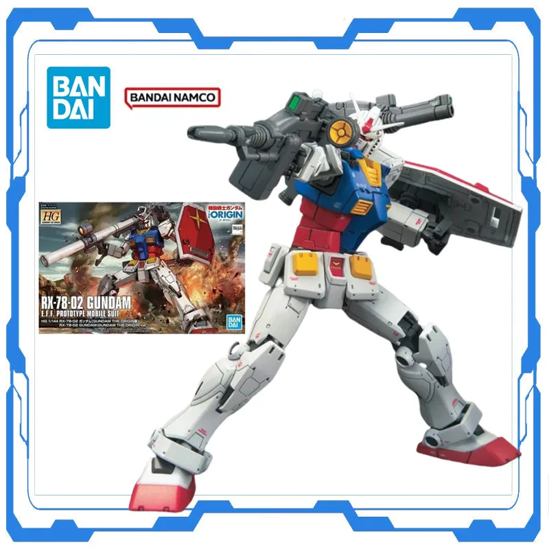 Original Bandai HGGTO 1/144 RX-78-02 Gundam The Origin Model Kit Anime Movable Joint Figure Toy For Boys Hobby Collection Gifts
Original Bandai HGGTO 1/144 RX-78-02 Gundam The Origin Model Kit Anime Movable Joint Figure Toy For Boys Hobby Collection Gifts