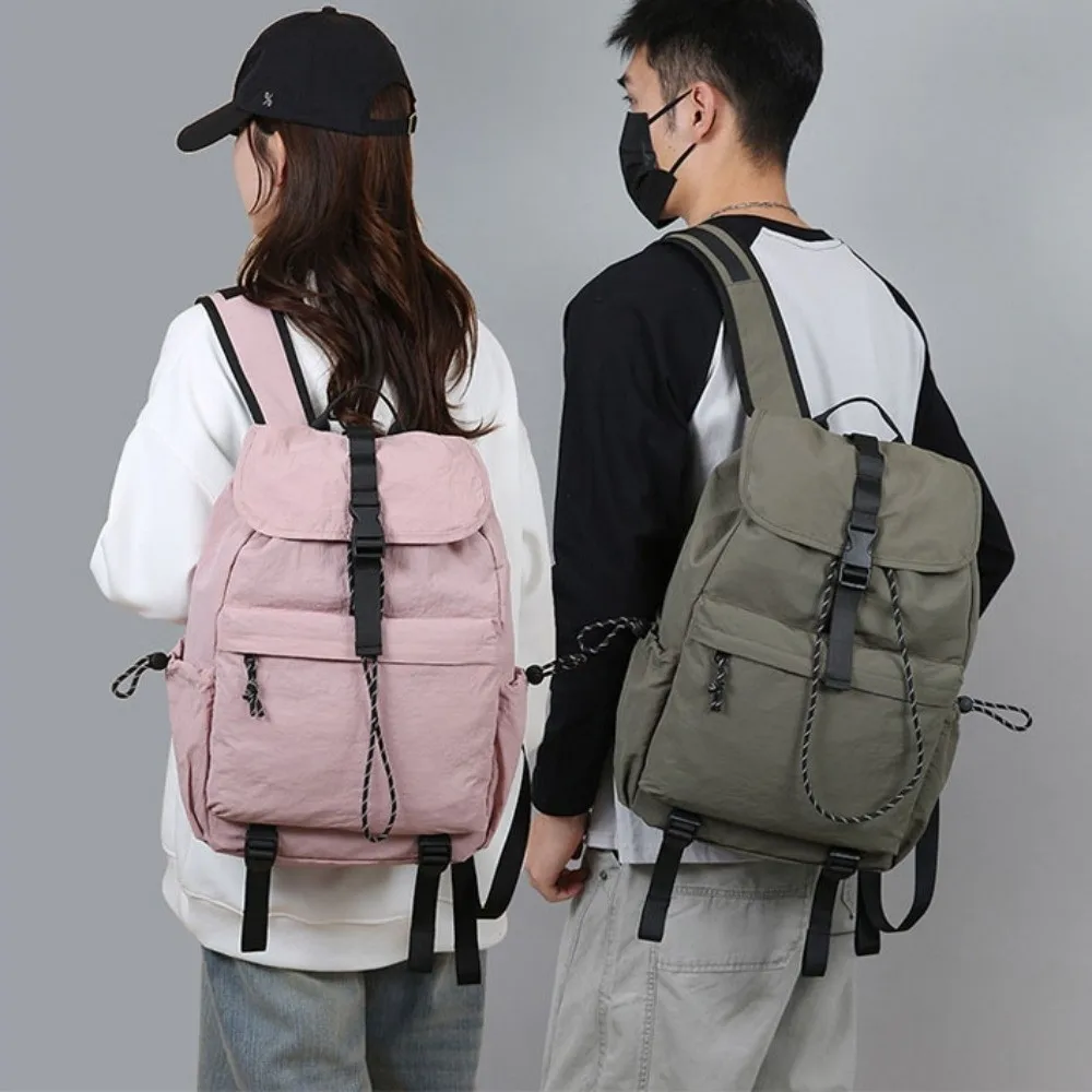 Lightweight Nylon Large Capacity Backpack Daypack Anti Splashing Students School Bag Fixed Webbing Durable Shoulders Bag Daily
Lightweight Nylon Large Capacity Backpack Daypack Anti Splashing Students School Bag Fixed Webbing Durable Shoulders Bag Daily