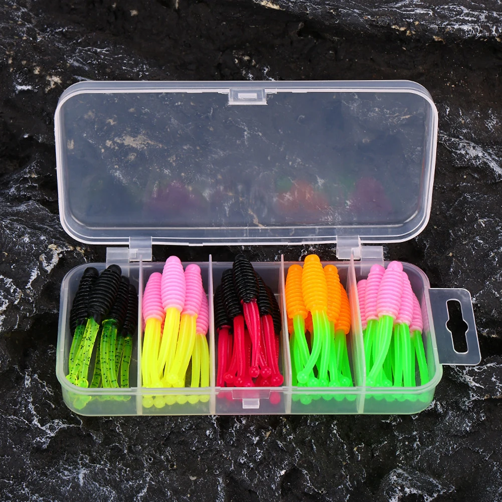 30 шт. мягких силиконовых приманок 50 мм 1,2 г, двуххвостые рыболовные приманки для ловли баса в соленой и пресной воде, искусственная снасть
30 шт. мягких силиконовых приманок 50 мм 1,2 г, двуххвостые рыболовные приманки для ловли баса в соленой и пресной воде, искусственная снасть