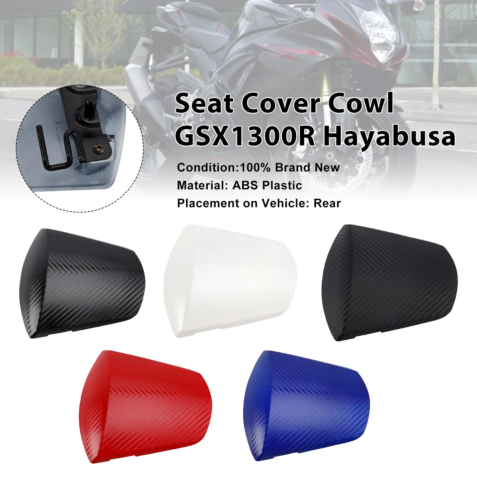 Topteng Rear Seat Fairing Cover For Suzuki GSXR600 GSXR750 K11 2011-2020 2021 2022 2023 2024 2025 2026
Topteng Rear Seat Fairing Cover For Suzuki GSXR600 GSXR750 K11 2011-2020 2021 2022 2023 2024 2025 2026