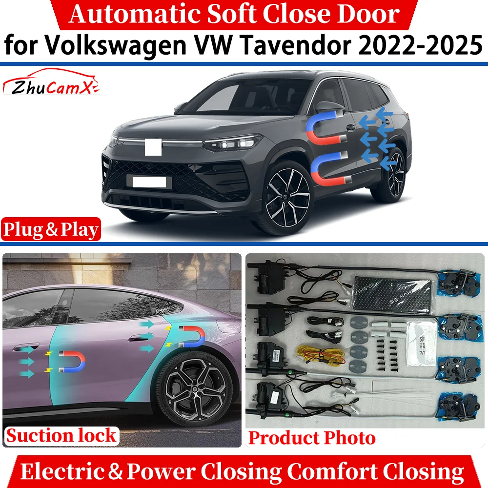 for Volkswagen VW Tayron Mk2 2024-2026 Car Automatic Soft Close Door Electric Power Comfort Closing Suction lock Quiet System
for Volkswagen VW Tayron Mk2 2024-2026 Car Automatic Soft Close Door Electric Power Comfort Closing Suction lock Quiet System
