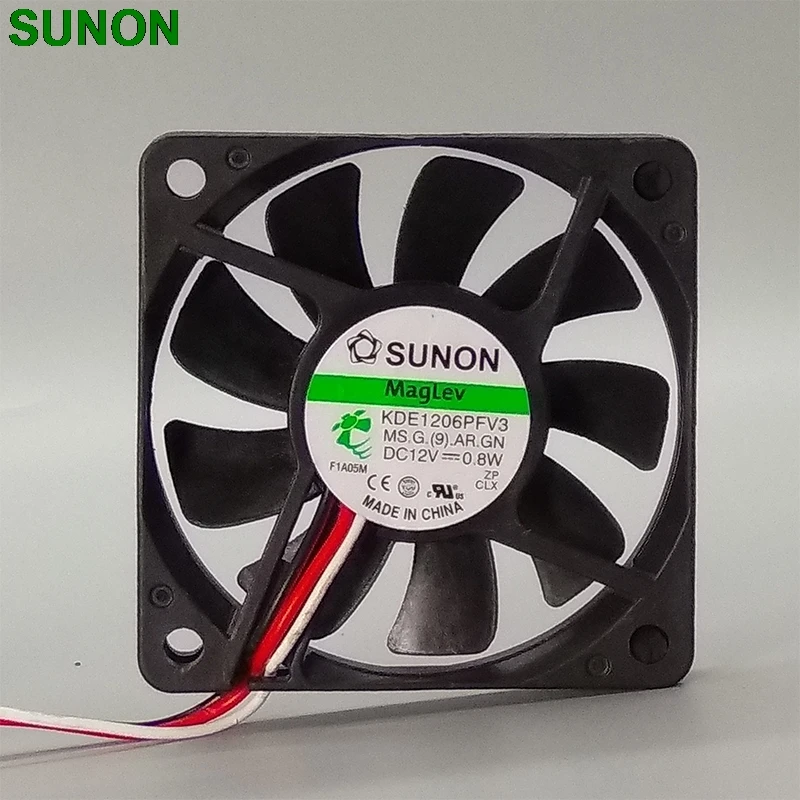 Оригинальный вентилятор охлаждения с магнитным подшипником для Sunon KDE1206PFV2 6010, 6 см, 12 В, 1,0 Вт, тонкий, 60*60*10 мм, 4000 об/мин, 14,0 куб. футов в минуту
Оригинальный вентилятор охлаждения с магнитным подшипником для Sunon KDE1206PFV2 6010, 6 см, 12 В, 1,0 Вт, тонкий, 60*60*10 мм, 4000 об/мин, 14,0 куб. футов в минуту