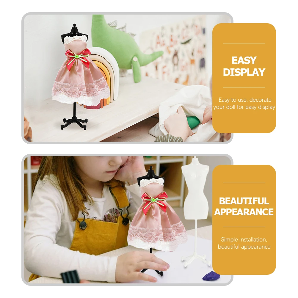 6 Pcs Hanger Body Display Hangers Mannequin Stand Standing Miniature Plastic Safe Easy Clean
6 Pcs Hanger Body Display Hangers Mannequin Stand Standing Miniature Plastic Safe Easy Clean