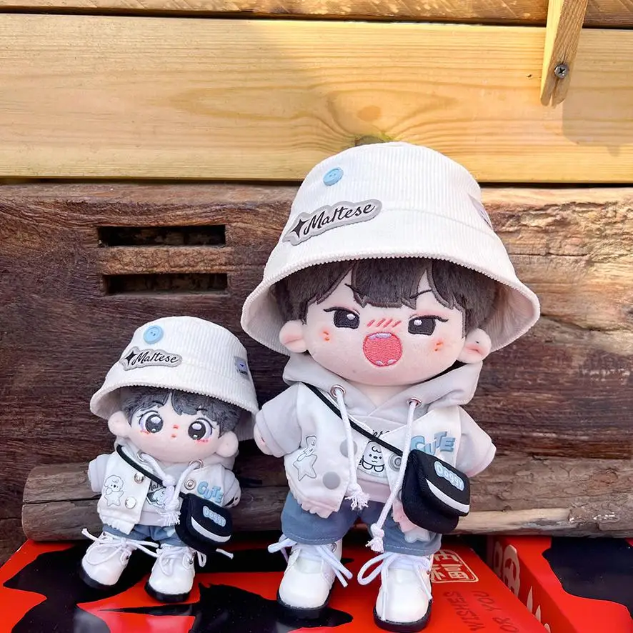 Handmade 5pc Doll Clothes for10/20/15cm Sea Salt Puppy Set Cute Outfits Cos Suit Gift Hat Vest Hoodie Pants Shoes No Doll
Handmade 5pc Doll Clothes for10/20/15cm Sea Salt Puppy Set Cute Outfits Cos Suit Gift Hat Vest Hoodie Pants Shoes No Doll