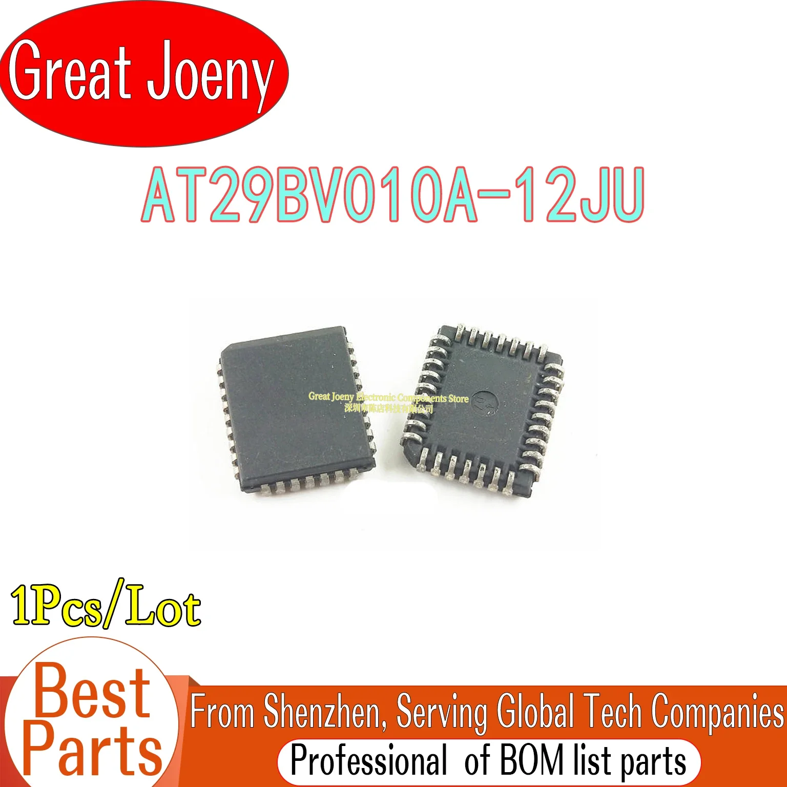 100% New Original AT29BV010A AT29BV010A-12JU IC Chipset PLCC-32 Bulk Best Price
100% New Original AT29BV010A AT29BV010A-12JU IC Chipset PLCC-32 Bulk Best Price