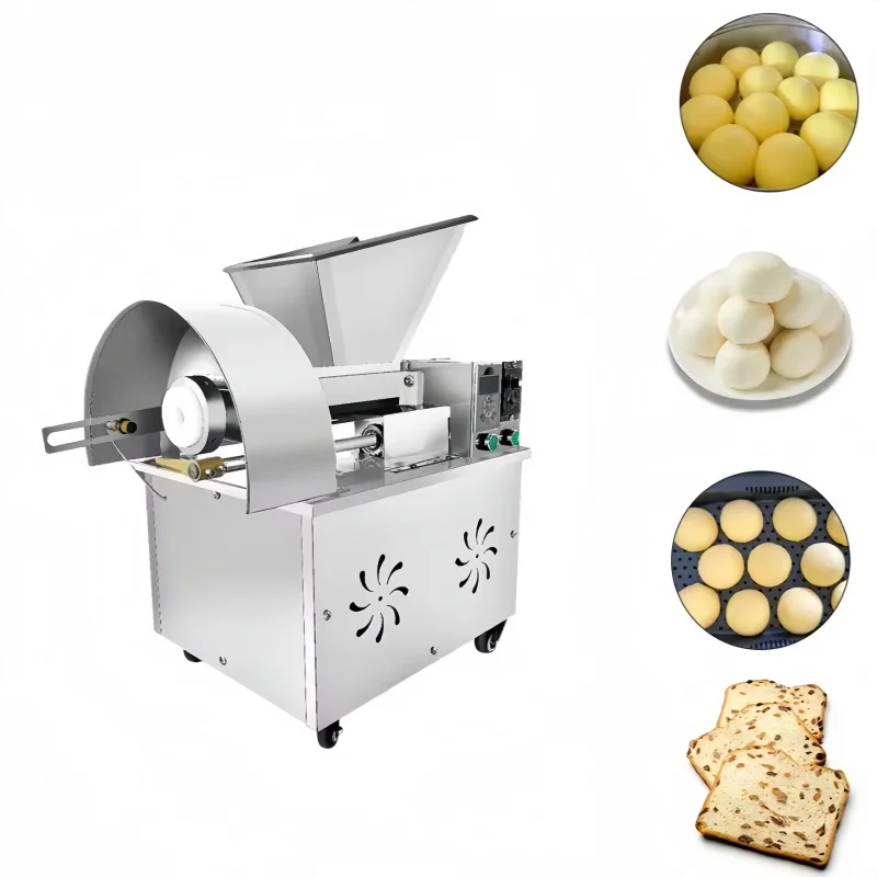 Factory Supply Automatic Small Bread Dough Ball Cutting Making Machinery Commercial Dough Divider Rounder Dough Cutting Machine
Factory Supply Automatic Small Bread Dough Ball Cutting Making Machinery Commercial Dough Divider Rounder Dough Cutting Machine