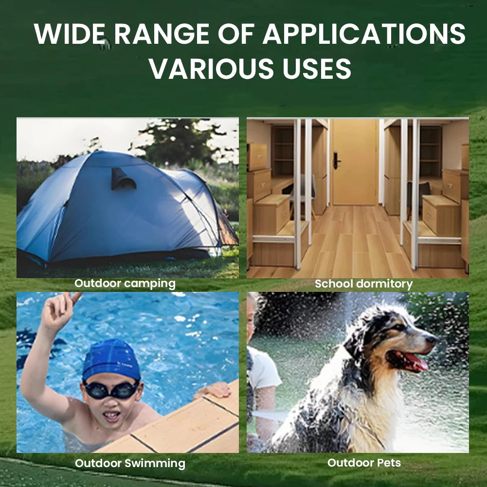 Portable Electric Camping Shower with 1.5M Hose Outdoor Camp Shower Pump Outdoor Shower Head Sprayer for Hiking Beach Travel
Portable Electric Camping Shower with 1.5M Hose Outdoor Camp Shower Pump Outdoor Shower Head Sprayer for Hiking Beach Travel