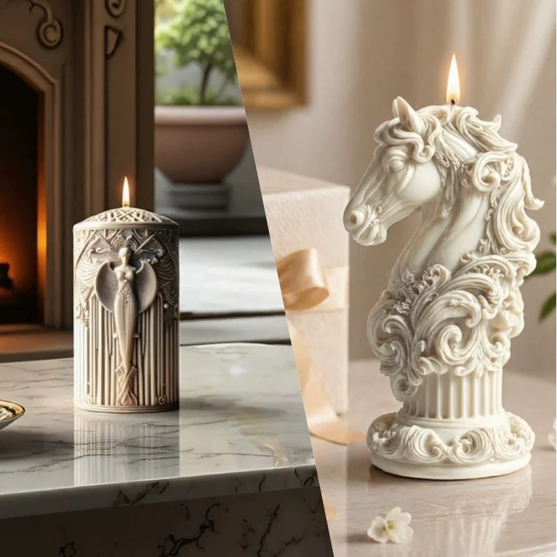 Silicone Scented Candle Mold 3D Statue Armless Goddess Relief,Cloud Flower Vine Horse Plaster Resin Mold Handmade DIY Home Decor
Silicone Scented Candle Mold 3D Statue Armless Goddess Relief,Cloud Flower Vine Horse Plaster Resin Mold Handmade DIY Home Decor
