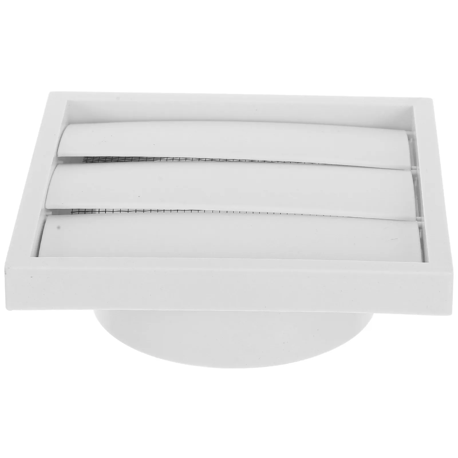 White Plastic Rain Proof Air Vent Cover Square Dryer Vent Cap for Wall Exhaust Protects from Insects Rodents
White Plastic Rain Proof Air Vent Cover Square Dryer Vent Cap for Wall Exhaust Protects from Insects Rodents