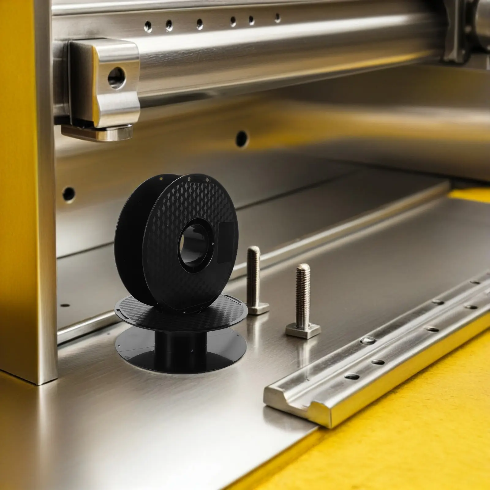 4Pcs Refillable Filament Spool Holder for 3D Printer I-Shaped Wire Design Tangle-Free Textured Surface ABS Plastic Spool
4Pcs Refillable Filament Spool Holder for 3D Printer I-Shaped Wire Design Tangle-Free Textured Surface ABS Plastic Spool