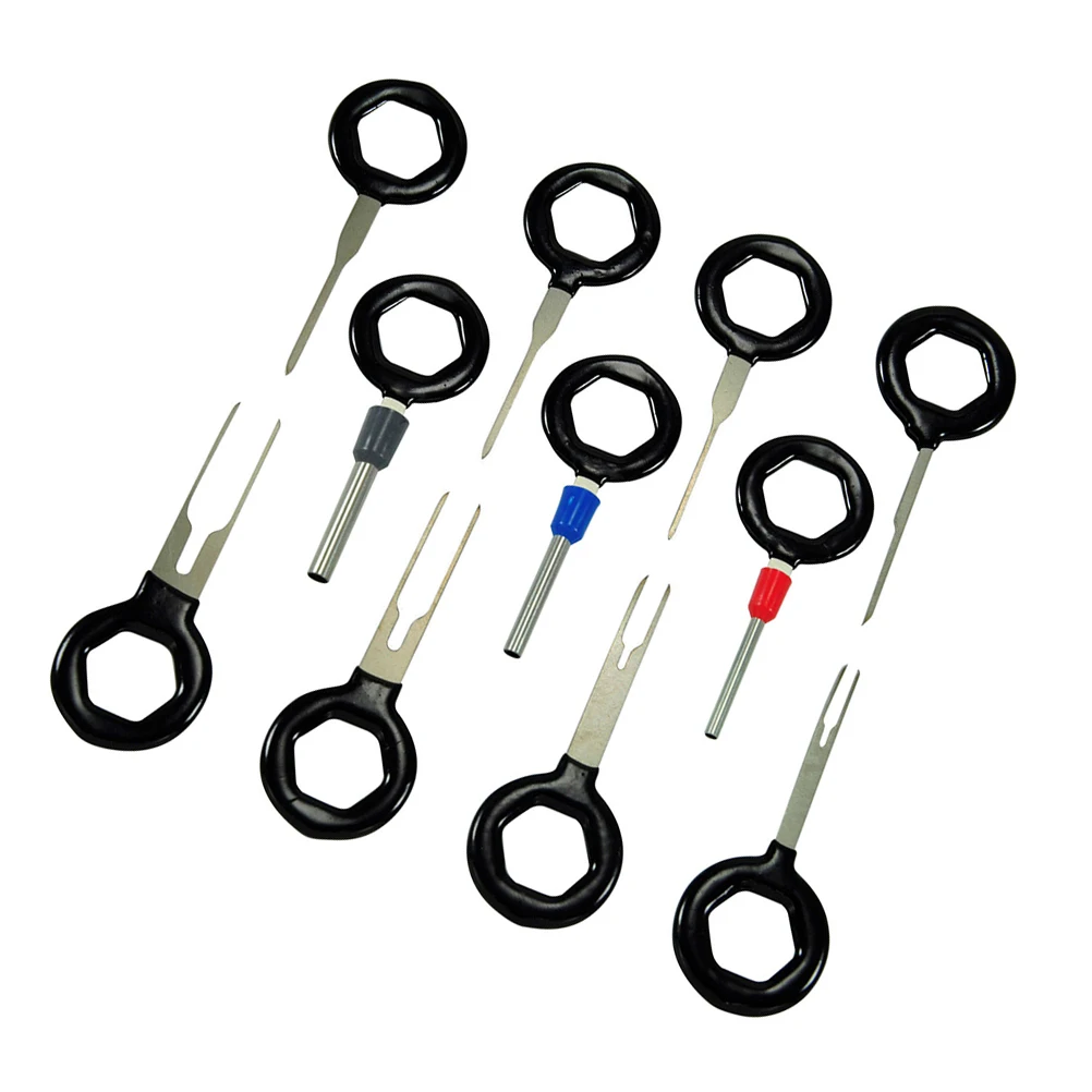 11pcs Pin Needle Remove Tool Wire Terminal Disassembler Automotive Electronics Connector Pin Release Universal Carbon Steel
11pcs Pin Needle Remove Tool Wire Terminal Disassembler Automotive Electronics Connector Pin Release Universal Carbon Steel