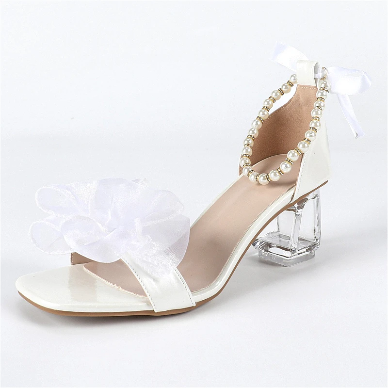 Женские босоножки на каблуке с узлом-бабочкой и бусинами на хрустальном каблуке, милые модельные туфли с жемчужным ремешком на щиколотке, модные женские сандалии на массивном каблуке
Женские босоножки на каблуке с узлом-бабочкой и бусинами на хрустальном каблуке, милые модельные туфли с жемчужным ремешком на щиколотке, модные женские сандалии на массивном каблуке