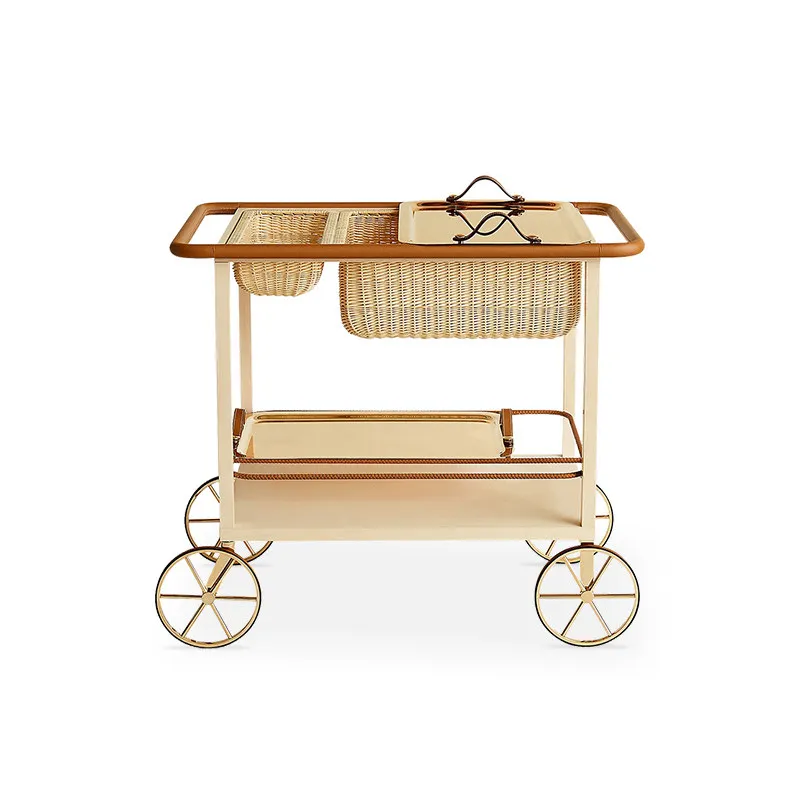 Minimalist side table design light luxury movable stainless steel cart dining cart living room home solid wood corner table
Minimalist side table design light luxury movable stainless steel cart dining cart living room home solid wood corner table