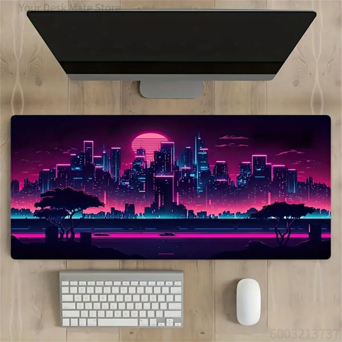 Neon Cityscape Themed Rubber Mouse Pad Non Slip Base Stitched Edges for Office Gaming Laptop and Creative Artwork Desk Mat
Neon Cityscape Themed Rubber Mouse Pad Non Slip Base Stitched Edges for Office Gaming Laptop and Creative Artwork Desk Mat