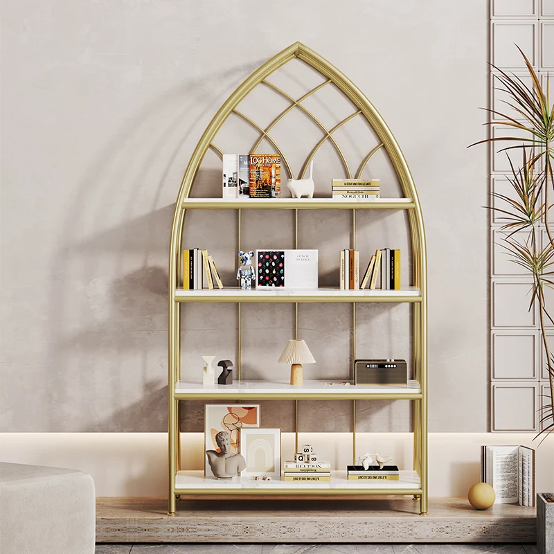 Nordic wrought iron shelf light multi-layer floor display shelf living room display storage bookcase bedroom simple bookshelf
Nordic wrought iron shelf light multi-layer floor display shelf living room display storage bookcase bedroom simple bookshelf