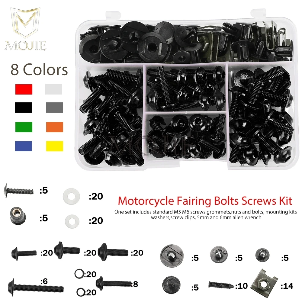 For SYM CRUISYM 125/150/180/250/300 GTS 250i 300i MAX SYM 400 600 i TL500 TL508 Motorcycle Fairing Bolts Screws Kit Nuts Clips
For SYM CRUISYM 125/150/180/250/300 GTS 250i 300i MAX SYM 400 600 i TL500 TL508 Motorcycle Fairing Bolts Screws Kit Nuts Clips