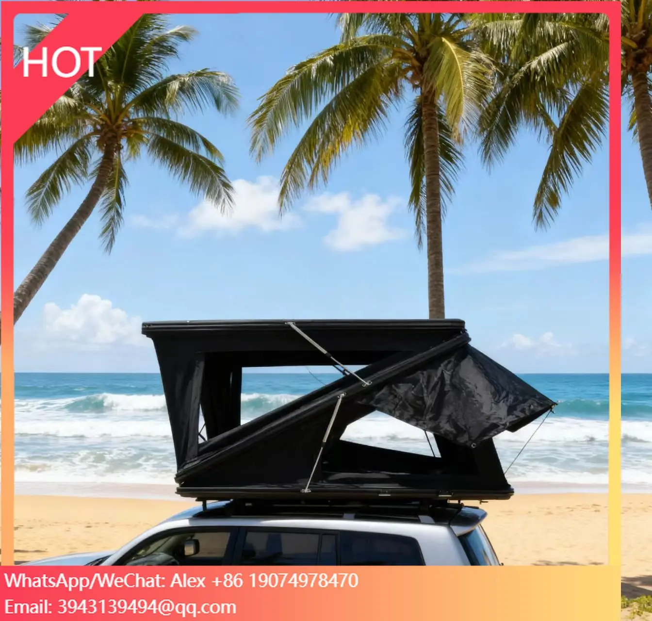 Водонепроницаемая палатка-тент из оксфордской ткани с алюминиевым каркасом для установки на крыше автомобиля, подходит для грузовиков, джипов, внедорожников, фургонов, Wrangler, Tacoma, для кемпинга в любое время года.
Водонепроницаемая палатка-тент из оксфордской ткани с алюминиевым каркасом для установки на крыше автомобиля, подходит для грузовиков, джипов, внедорожников, фургонов, Wrangler, Tacoma, для кемпинга в любое время года.