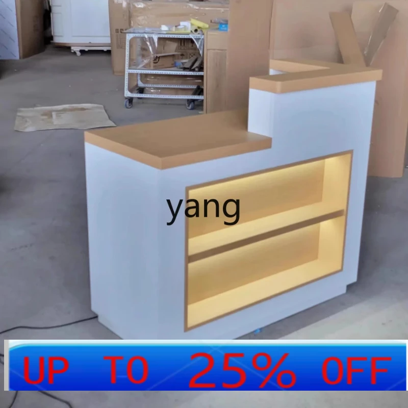 LHH light luxury clothing store checkout page simple counter women's reception desk modern corner
LHH light luxury clothing store checkout page simple counter women's reception desk modern corner