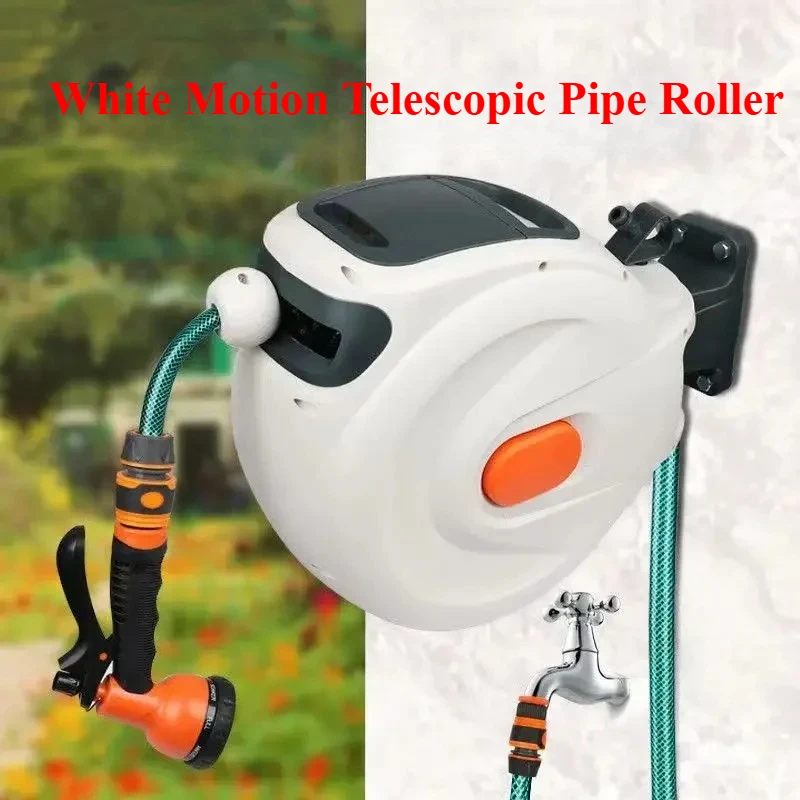 10/20m Automatic Rewind Hose Reel with 7 Pattern Hose Nozzle Water Hose Reel Slow Return System for Car Garden
10/20m Automatic Rewind Hose Reel with 7 Pattern Hose Nozzle Water Hose Reel Slow Return System for Car Garden