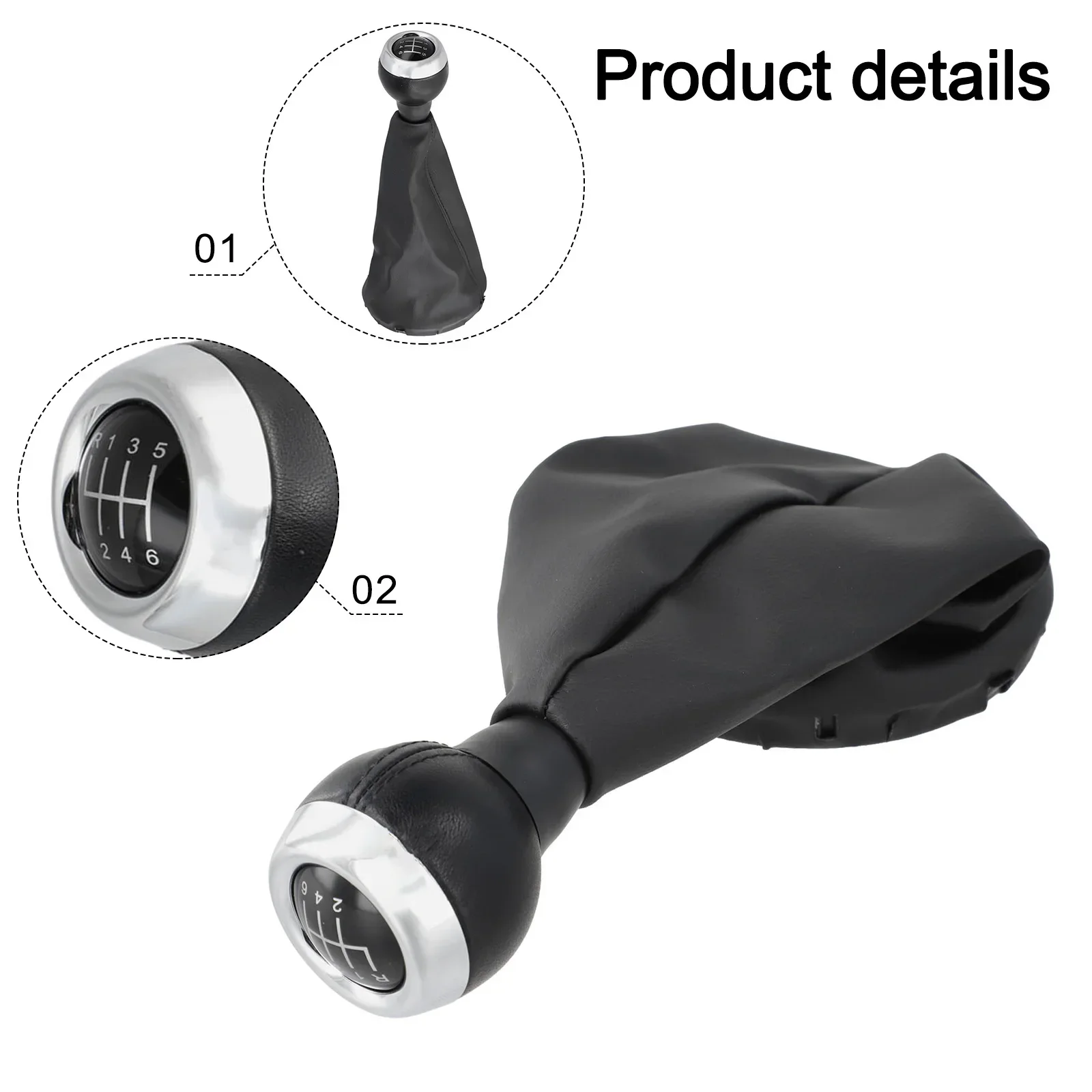 6 Speed Gear Shift Knob With Dust Cover For Mini For Cooper R56 2006-2012 R55 2025 Hot Sale Brand. New And High Quality
6 Speed Gear Shift Knob With Dust Cover For Mini For Cooper R56 2006-2012 R55 2025 Hot Sale Brand. New And High Quality