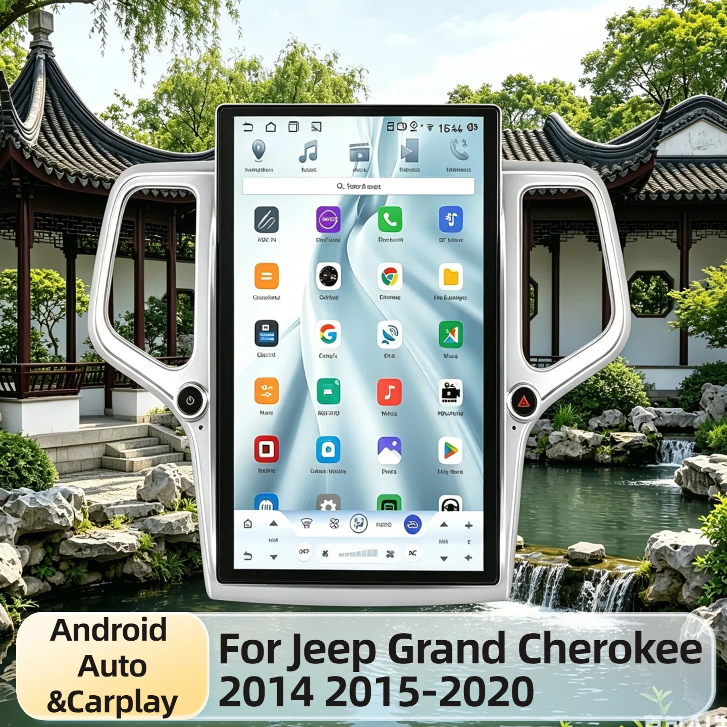 For Jeep Grand Cherokee 2014 2015-2020 Android 14 CarPlay Auto Car Radio 14.5" Screen Multimedia Stereo Player GPS Head Unit
For Jeep Grand Cherokee 2014 2015-2020 Android 14 CarPlay Auto Car Radio 14.5" Screen Multimedia Stereo Player GPS Head Unit