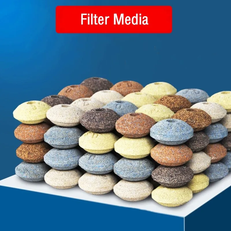 50 Pcs Aquarium Filter Media Bio Ceramic Ball Salt Fresh Water Canister Filter Pond Fish Tank Bio Filtration Filter Accessories
50 Pcs Aquarium Filter Media Bio Ceramic Ball Salt Fresh Water Canister Filter Pond Fish Tank Bio Filtration Filter Accessories