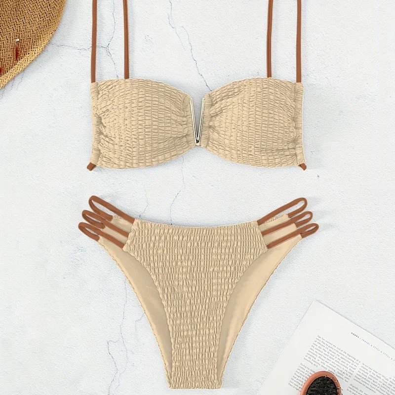 Summer 2025 Sexy Bikinis Swimsuits Women Swimwear Push Up Female Beach Swim Wear Bathing Suits Brazilian Bikini Set Pool Bather
Summer 2025 Sexy Bikinis Swimsuits Women Swimwear Push Up Female Beach Swim Wear Bathing Suits Brazilian Bikini Set Pool Bather