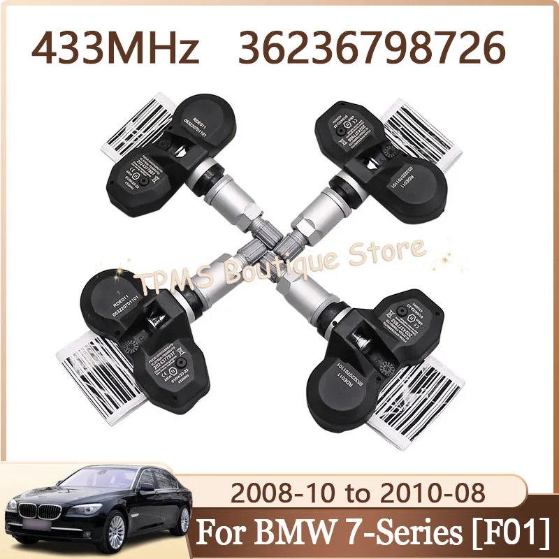 4pcs 433MHz 36236798726 Car Tire Sensors System Tyre Pressure Sensor For BMW 7-Series 6-Series 5-Series X3 X5 X6 Z4 Alpina B3
4pcs 433MHz 36236798726 Car Tire Sensors System Tyre Pressure Sensor For BMW 7-Series 6-Series 5-Series X3 X5 X6 Z4 Alpina B3