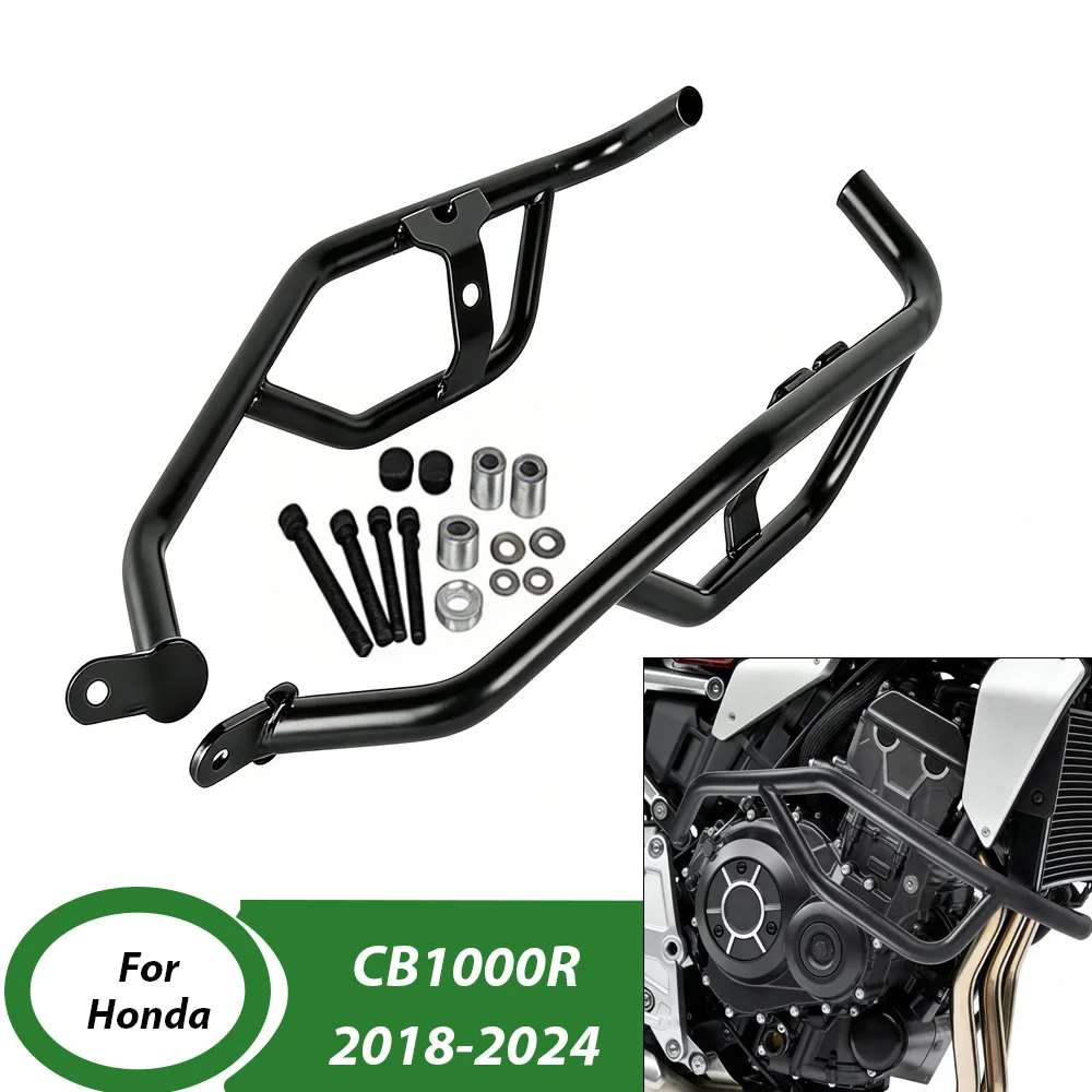 Защита двигателя и рамы (крэшбары) для мотоцикла Honda CB1000R CB 1000 R 2018-2024, аксессуары
Защита двигателя и рамы (крэшбары) для мотоцикла Honda CB1000R CB 1000 R 2018-2024, аксессуары 