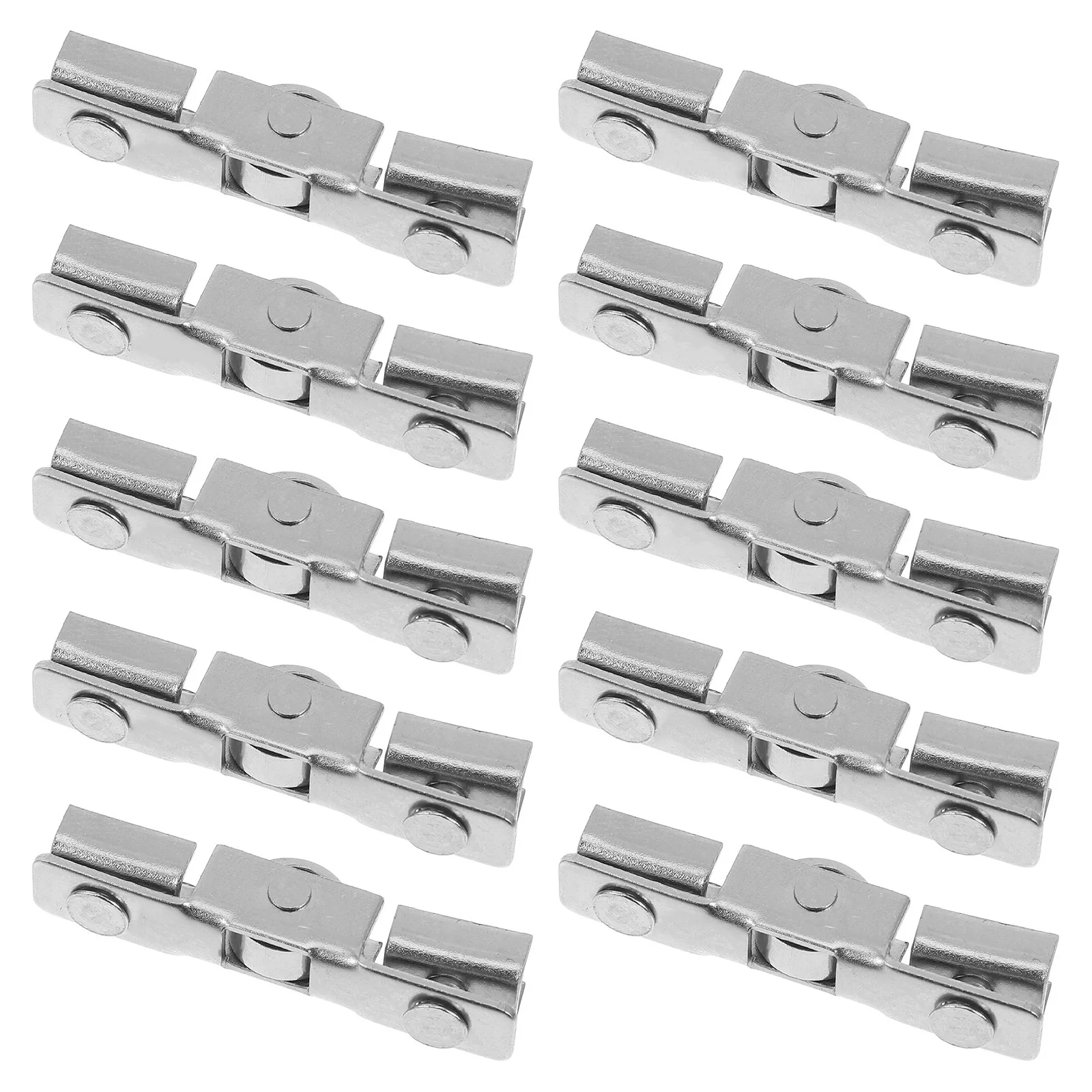 10PCS Sliding Door Rollers Glass Door Track Stainless Steel Smooth Silent Operation Easy Installation Closet Wardrobe Doors
10PCS Sliding Door Rollers Glass Door Track Stainless Steel Smooth Silent Operation Easy Installation Closet Wardrobe Doors