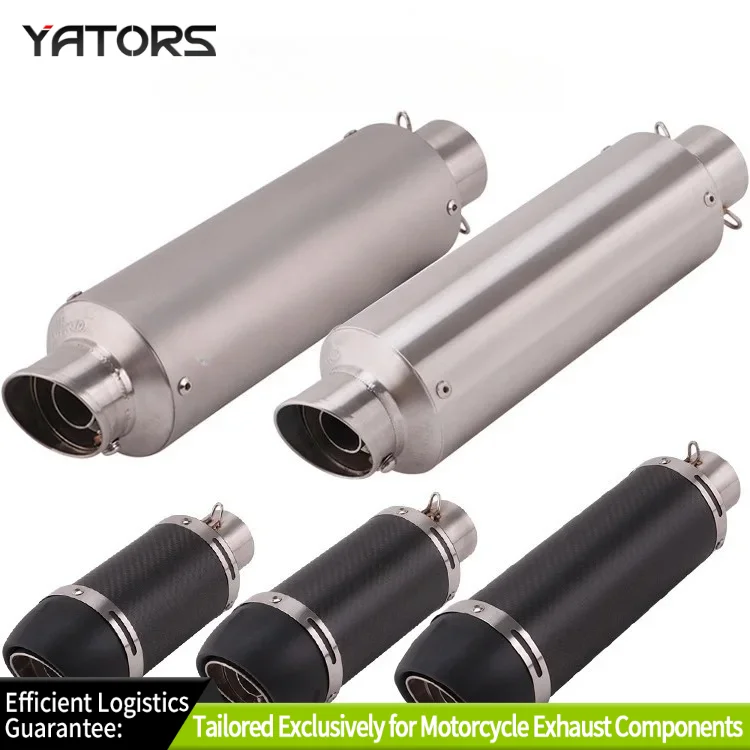 Universal 51MM Motorcycle Exhaust Muffler Pipe Escape Moto LeoVince for kawasaki er6n sv650 Z800 R1 cb650f cb1000r cbr250r
Universal 51MM Motorcycle Exhaust Muffler Pipe Escape Moto LeoVince for kawasaki er6n sv650 Z800 R1 cb650f cb1000r cbr250r