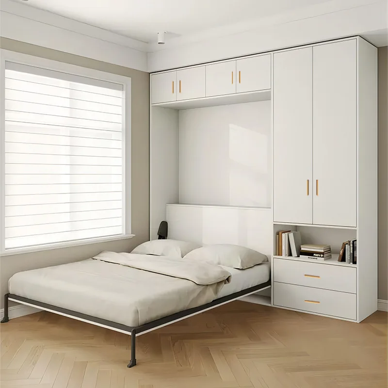 Modern Design Multifunctional Folding Murphy Bed Durable and Letto Salvaspazio Bed Home Bedroom Furniture for Apartment Use
Modern Design Multifunctional Folding Murphy Bed Durable and Letto Salvaspazio Bed Home Bedroom Furniture for Apartment Use