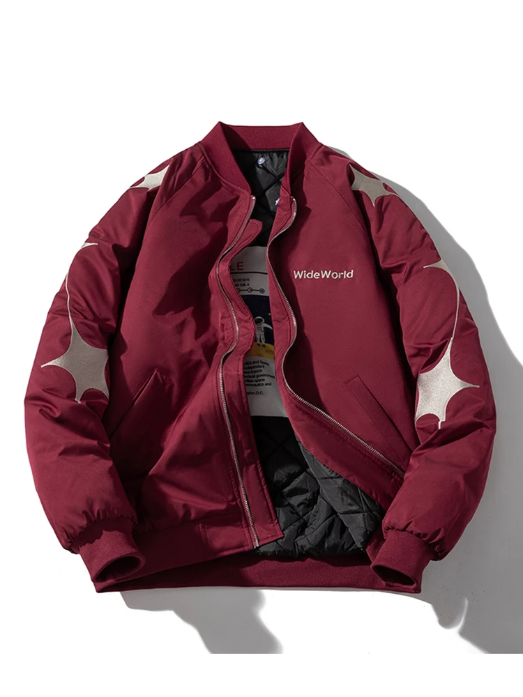 American Casual Thiened Cotton Jaet Baseball Sle Outerwear ex Embroidered Trendy Brand Autumn Winter Pilot Coat Cou...
American Casual Thiened Cotton Jaet Baseball Sle Outerwear ex Embroidered Trendy Brand Autumn Winter Pilot Coat Cou...