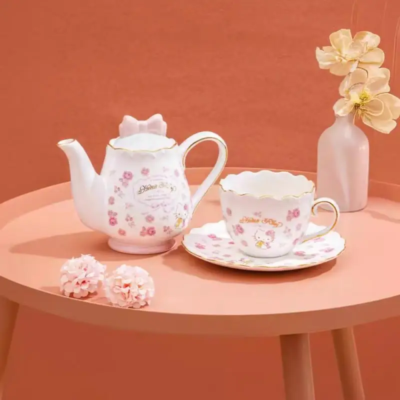 2024 HelloKitty Tea Set Kawaii MINISO Sanrio Ins New Cartoon Ceramic Tea Pot Cute Girls Coffee Cup Gift Box Set
2024 HelloKitty Tea Set Kawaii MINISO Sanrio Ins New Cartoon Ceramic Tea Pot Cute Girls Coffee Cup Gift Box Set