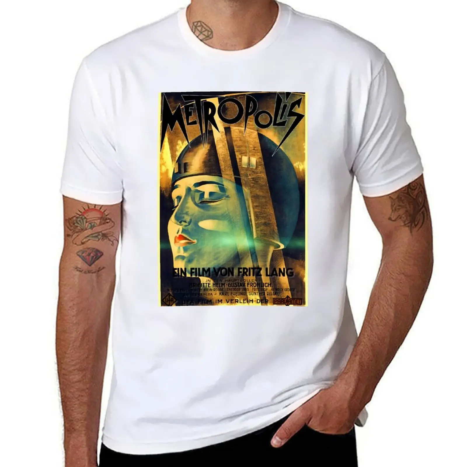 Fritz Lang's Metropolis Movie Poster 1927 T-Shirt g man t shirts for men man t shirts for men T-Shirt
Fritz Lang's Metropolis Movie Poster 1927 T-Shirt g man t shirts for men man t shirts for men T-Shirt