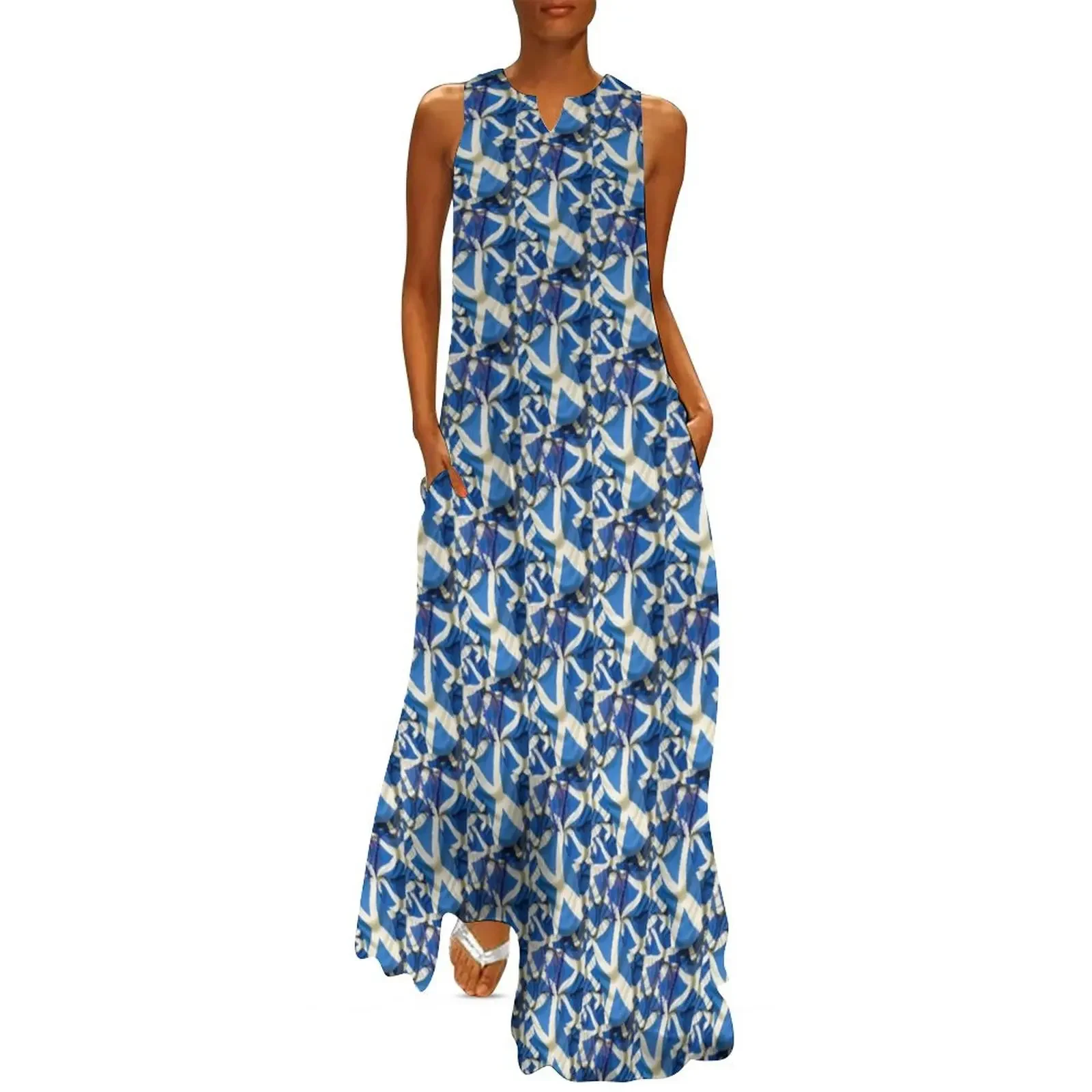 Scottish Saltire Greetings Long Dress women's elegant loose dresses women formal occasion dresses Dress
Scottish Saltire Greetings Long Dress women's elegant loose dresses women formal occasion dresses Dress