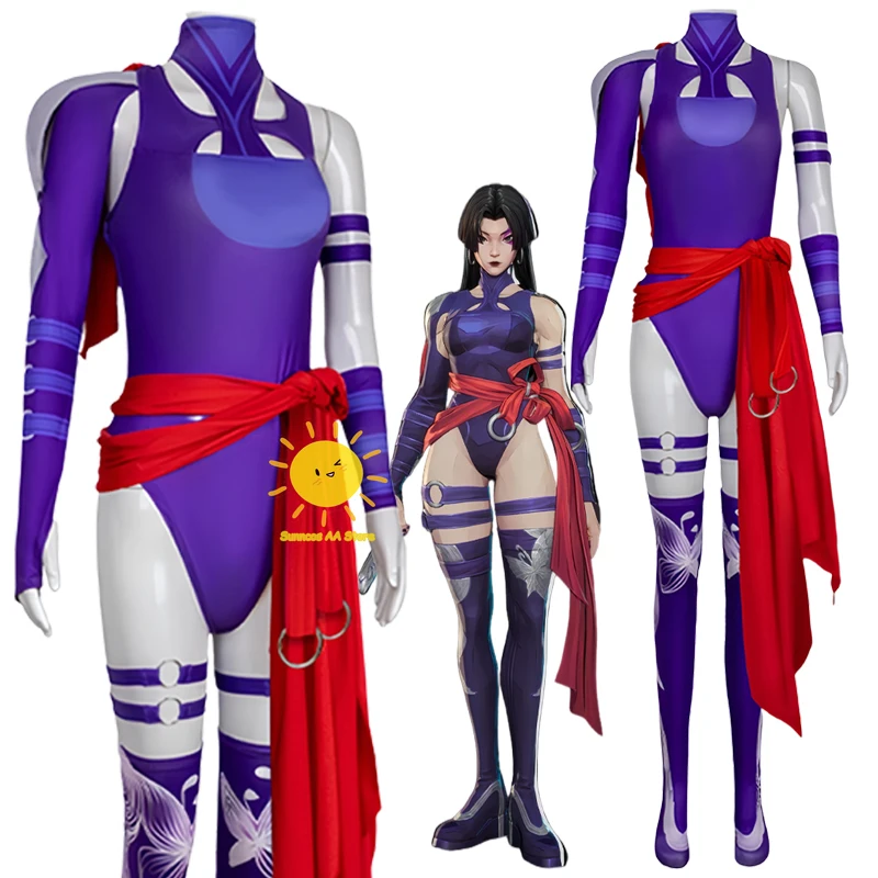 BEAST KINGDOM Game Psylocke Косплей Marvel Rivals Костюмы для косплея Комбинезон Psylocke Костюмы Хэллоуин Карнавал Cos Взрослые женщины
BEAST KINGDOM Game Psylocke Косплей Marvel Rivals Костюмы для косплея Комбинезон Psylocke Костюмы Хэллоуин Карнавал Cos Взрослые женщины