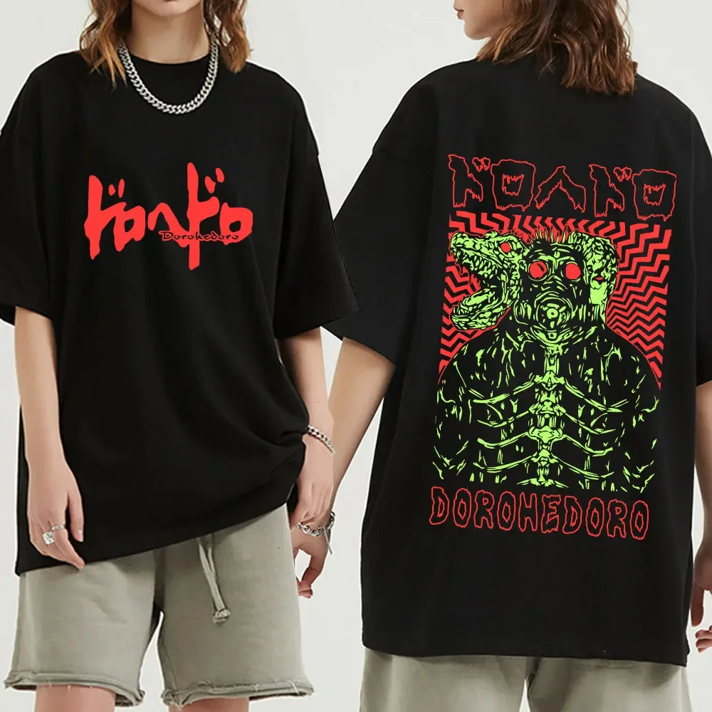 Anime Dorohedoro Kaiman T Shirt Gothic Manga Graphic Print T-shirt Men Women's Fashion Casual Cotton Oversized TShirt Streetwear
Anime Dorohedoro Kaiman T Shirt Gothic Manga Graphic Print T-shirt Men Women's Fashion Casual Cotton Oversized TShirt Streetwear