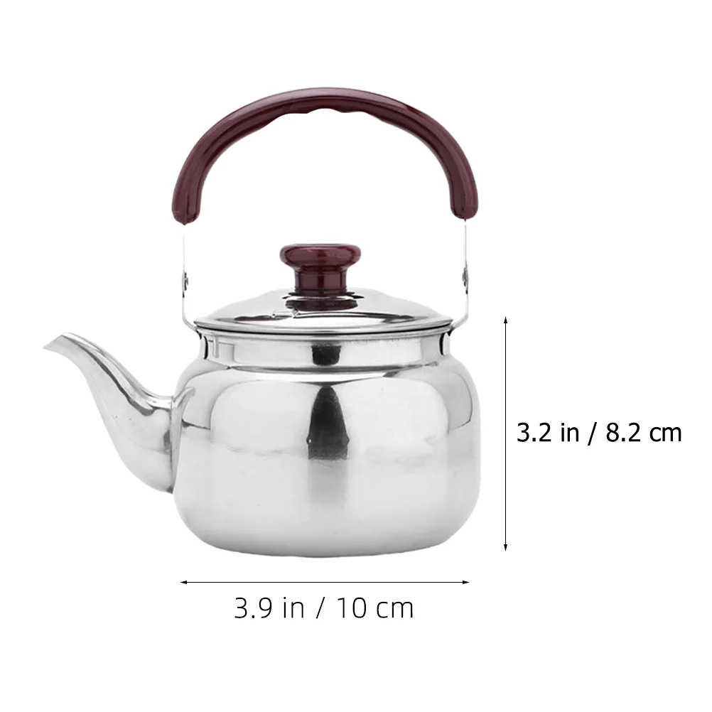 Stainless Steel Kettle Stovetop Household Boiling Fast Water Heating Flat Bottom Non-Slip Handle Ergonomic Spout Portable Silver
Stainless Steel Kettle Stovetop Household Boiling Fast Water Heating Flat Bottom Non-Slip Handle Ergonomic Spout Portable Silver