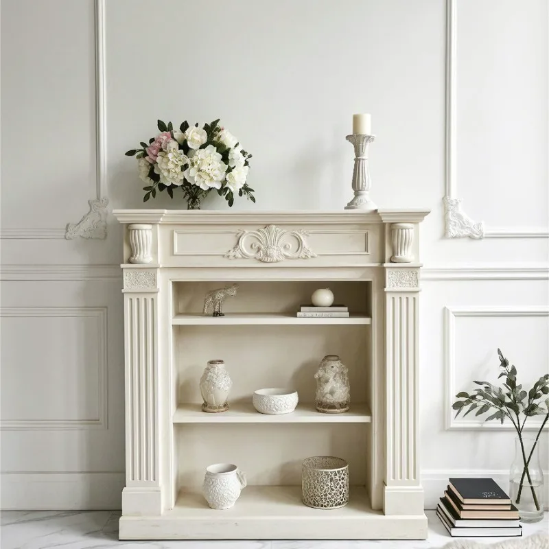 New fireplace cabinet French fireplace cabinet European entrance decorative cabinet retro wind simulation flame fireplace decora
New fireplace cabinet French fireplace cabinet European entrance decorative cabinet retro wind simulation flame fireplace decora