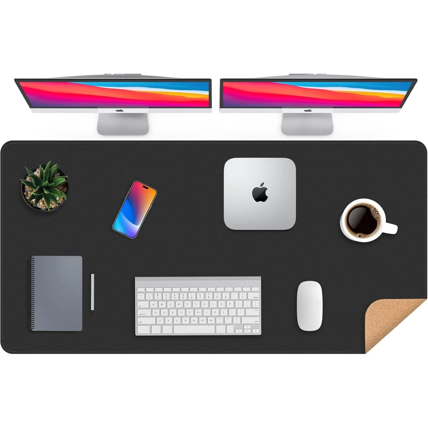 Large Desk Mat 47" x 23.7",Leather Desk mat,Double-Sided Desk Pad,Desk matt for Desktop,Large Mouse Pad,Offic
Large Desk Mat 47" x 23.7",Leather Desk mat,Double-Sided Desk Pad,Desk matt for Desktop,Large Mouse Pad,Offic